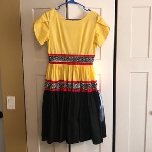 Vintage square dance dress size 8